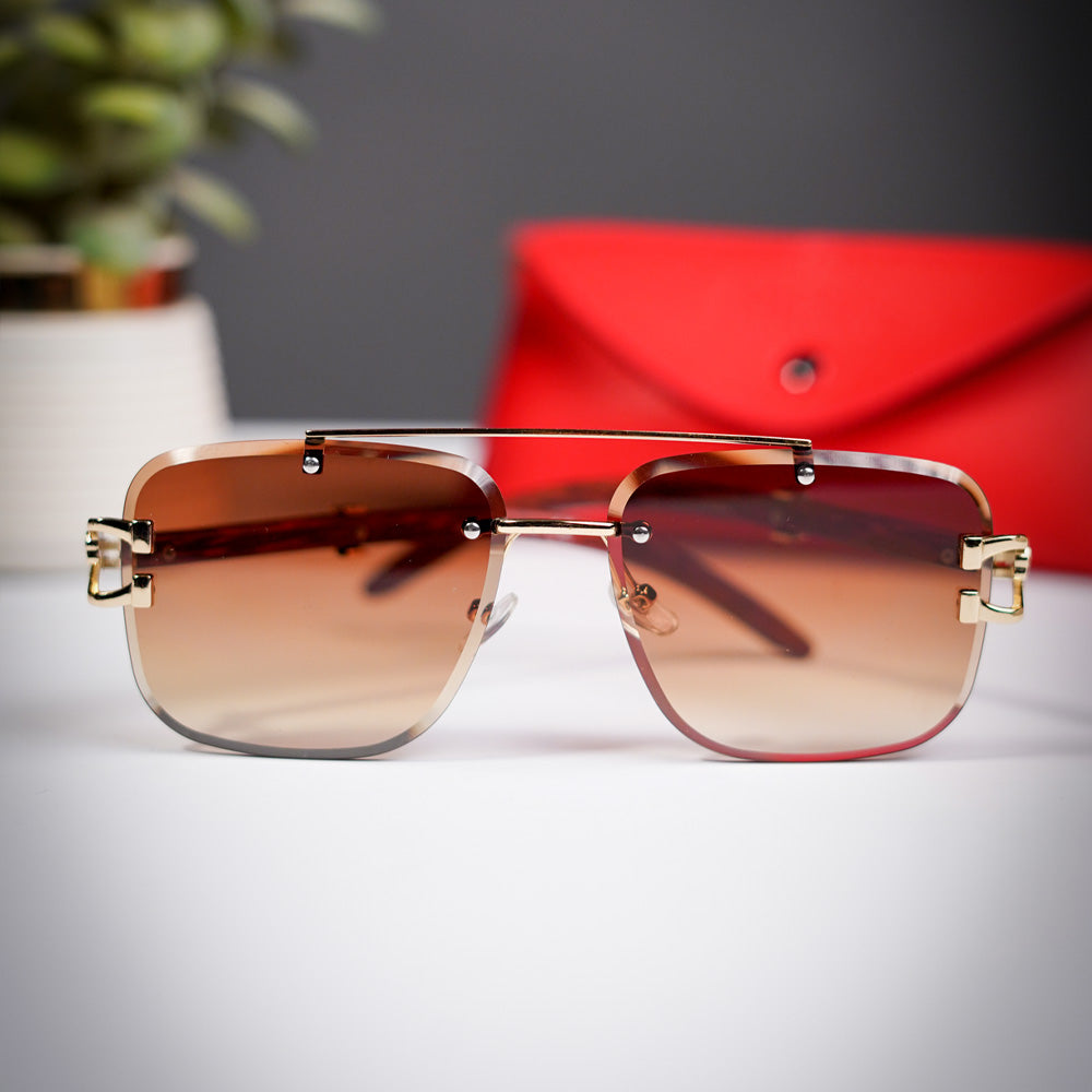 Cartier rimless sunglasses