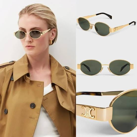 Celine Triomphe Metal Sunglasses For women